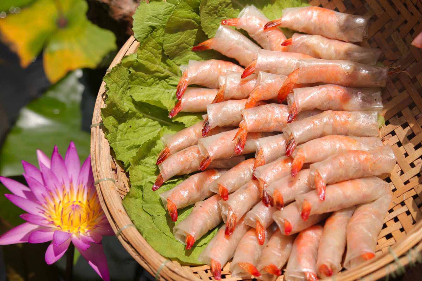 Chả ram tôm đất - món ăn ngon Quy Nhơn