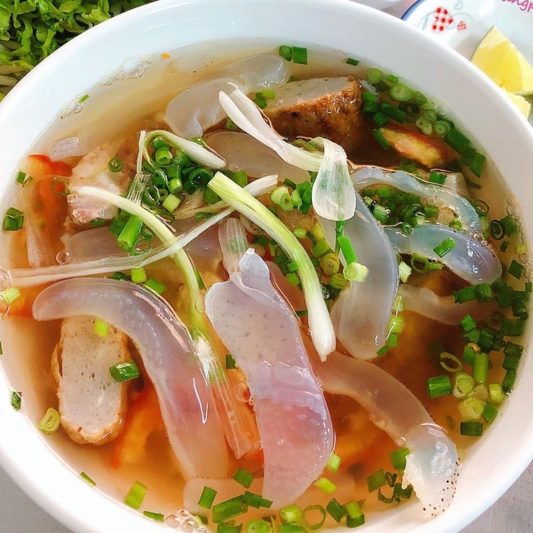 Bún sứa Quy Nhơn - món ăn ngon Quy Nhơn