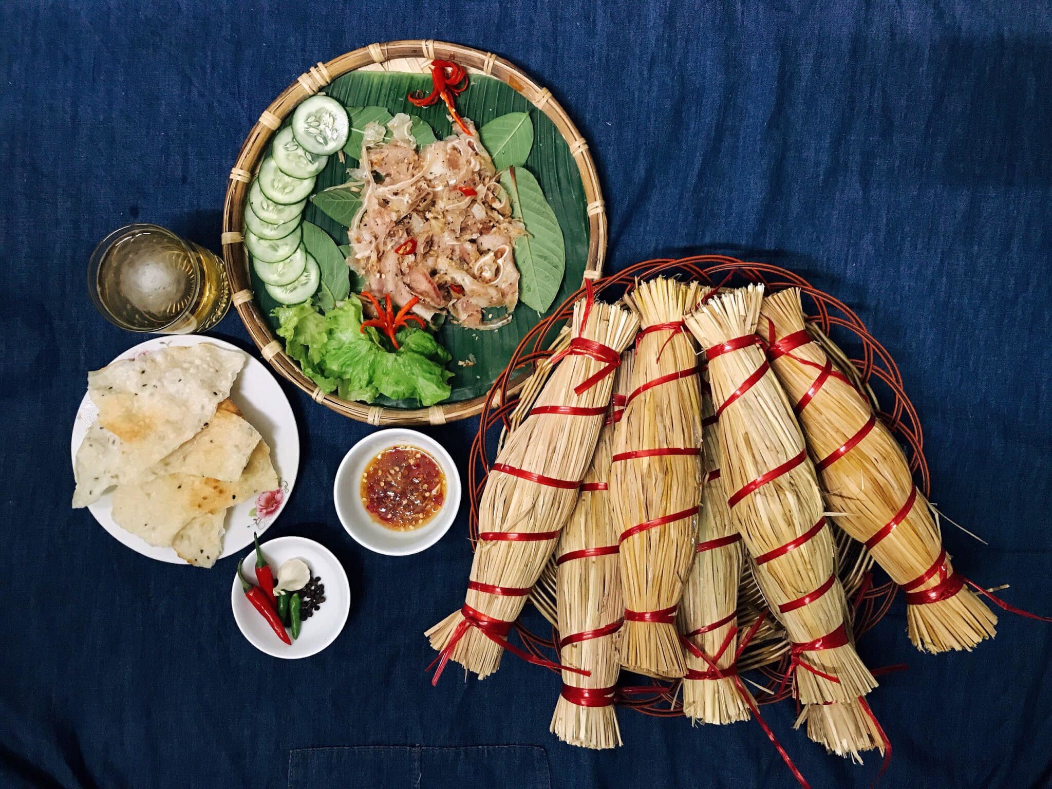 Tré bó rơm - món ăn ngon Quy Nhơn