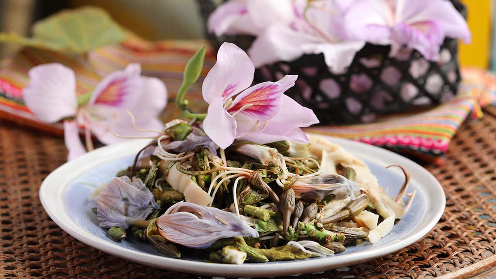 Măng nộm hoa ban đặc sản Lai Châu