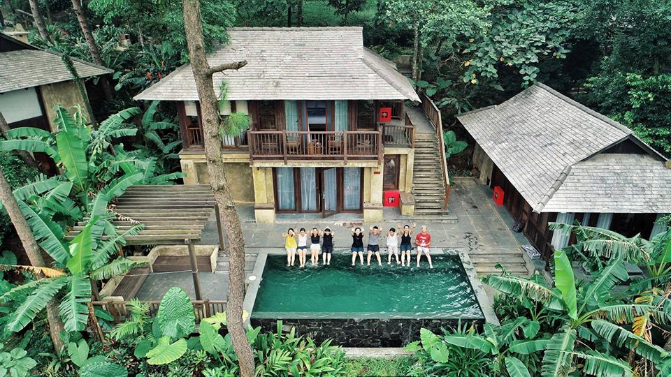 Không gian phòng nghỉ Melia Ba Vì Mountain Retreat