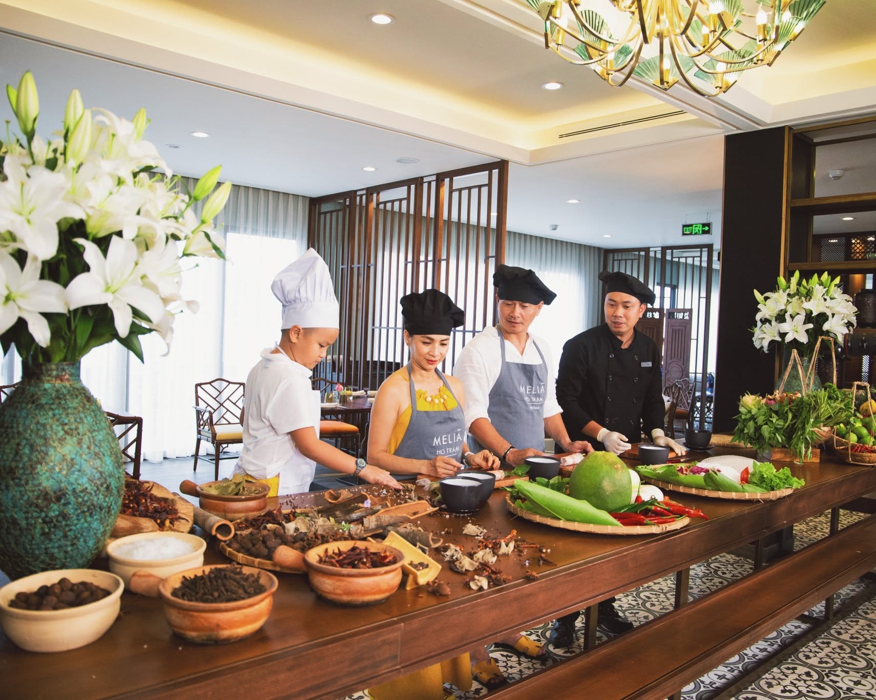 Combo Melia Hồ Tràm trọn gói ăn uống độc quyền