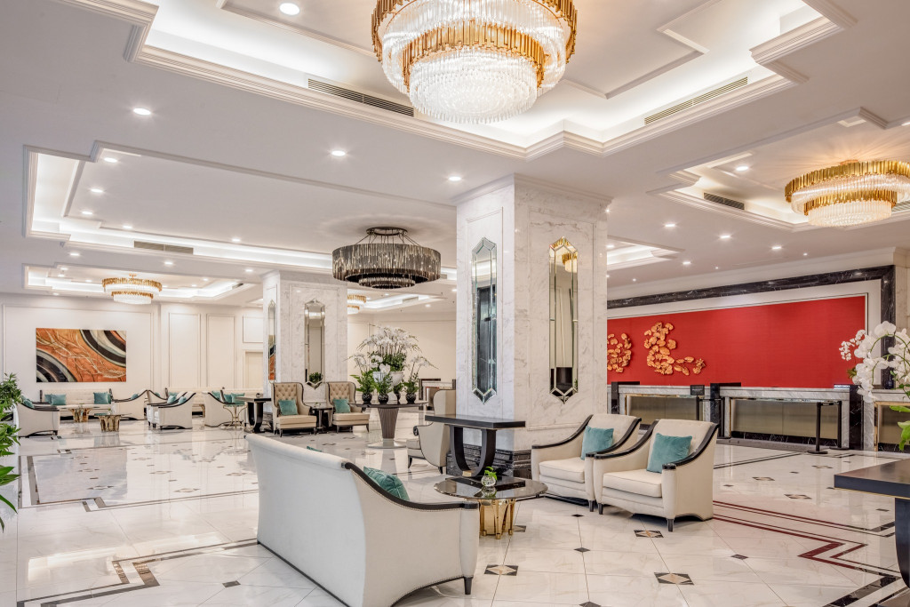 Phòng hội nghị hiện đại tại Meliá Vinpearl Nha Trang Empire