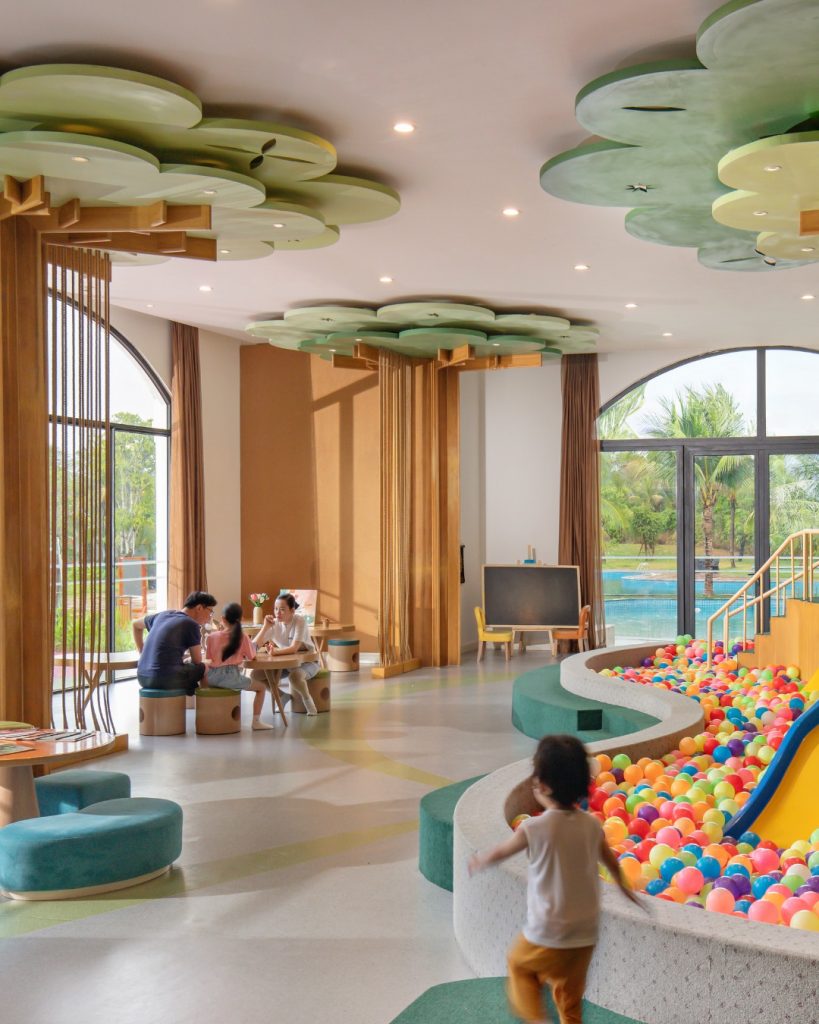 Khu vui chơi trẻ em The Kidsdom tại Meliá Vinpearl Phú Quốc