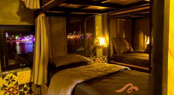 Khu vực sinh hoạt chung Memory Hostel Đà Nẵng gọn gàng