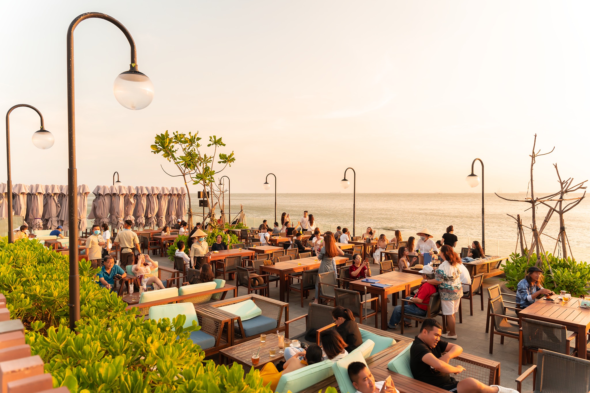 Quầy buffet hải sản tươi ngon tại Mercure Vũng Tàu