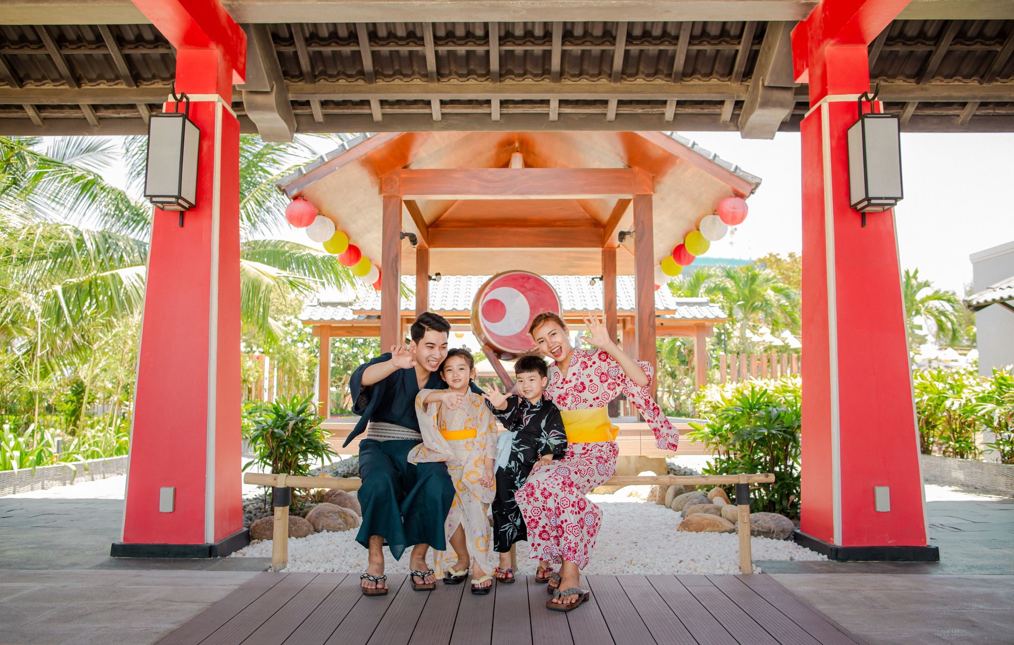 Trải nghiệm kỳ nghỉ tại Đà Nẵng theo phong cách Nhật cùng gia đình