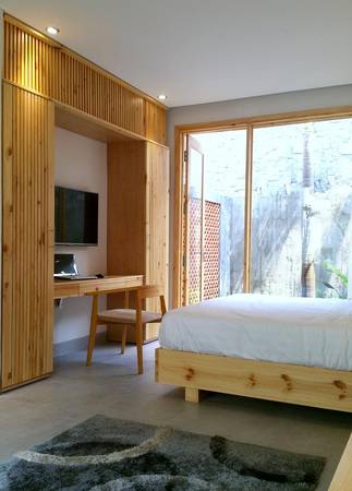 Mỗi căn tại Minh House Đà Nẵng ở được 2 người lớn và tối đa 2 em bé dưới 6 tuổi