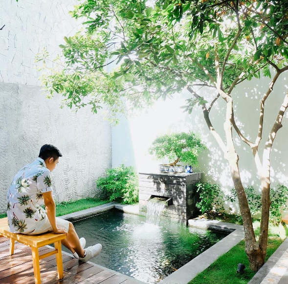 Vườn riêng Minh House Đà Nẵng