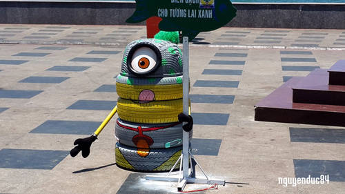 Minions Vũng Tàu check in tại các địa điểm nổi tiếng