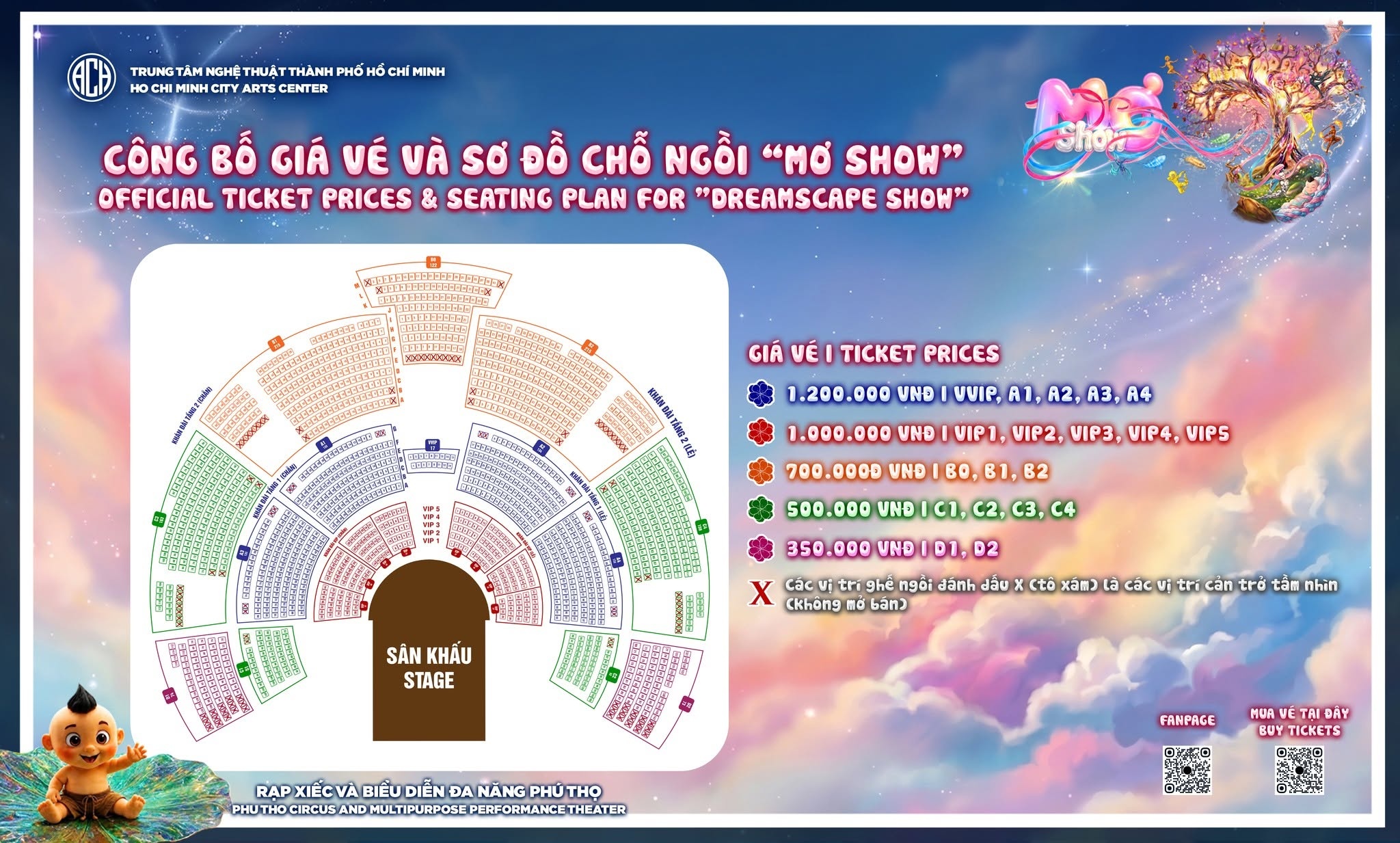 Gia đình trải nghiệm xem show diễn nghệ thuật xiếc rối Mơ Show