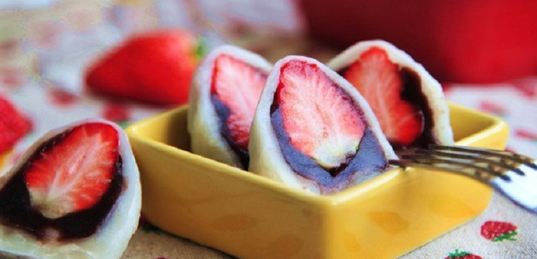 Mochi loại nhân trái cây