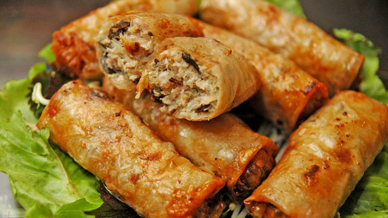 Món nem rán - món ăn đường phố miền Bắc