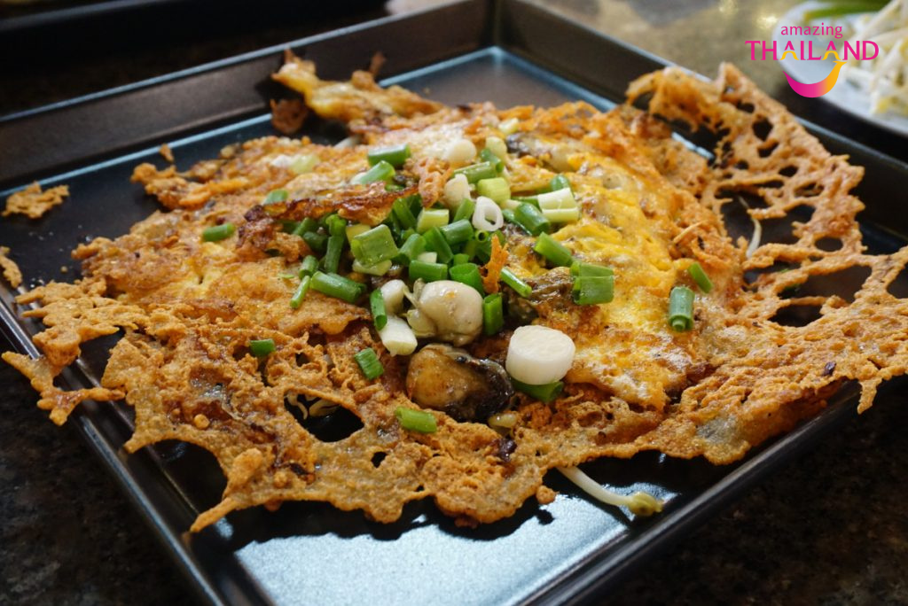 Trứng chiên hàu Hoy Tod