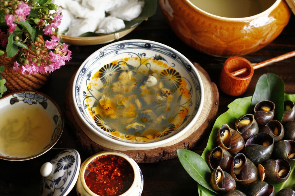 Bún ốc - món ăn ngon Hà Nội