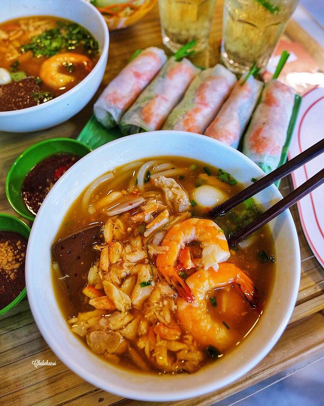 Bánh canh ghẹ món ăn ngon Vũng Tàu