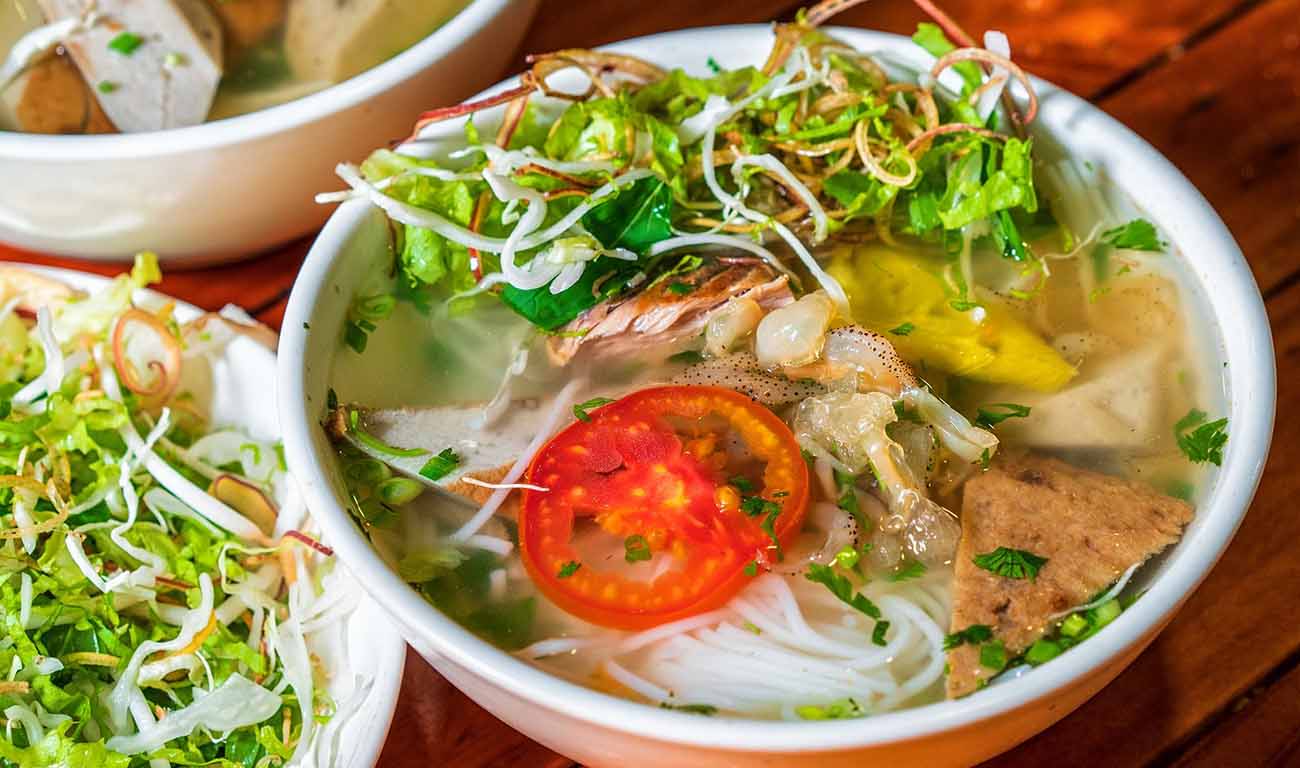 Bún sứa món ăn ngon Vũng Tàu