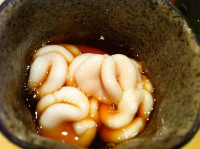 Shirako tinh hoàn cá trong danh sách món ăn tệ nhất thế giới
