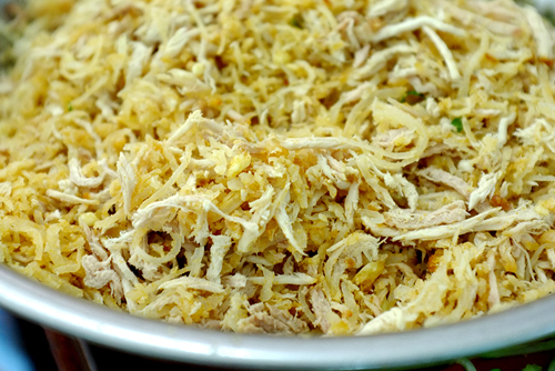 Thành phần bánh bèo bì Mỹ Liên được chuẩn bị công phu