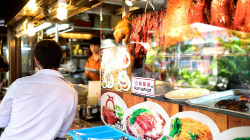 Cơm gà Hải Nam Chatterbox Singapore
