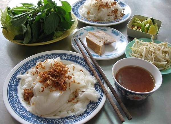 Bánh cuốn món ngon Hải Phòng ăn sáng