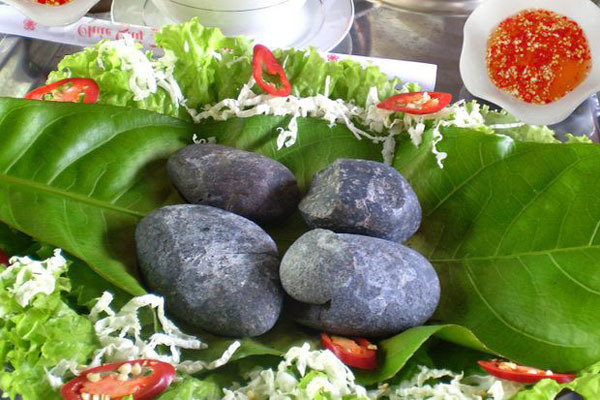 Sỏi mầm món ăn độc đáo khi du lịch Hậu Giang