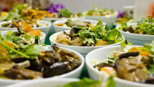 Trải nghiệm ẩm thực chay vì sức khỏe cộng đồng