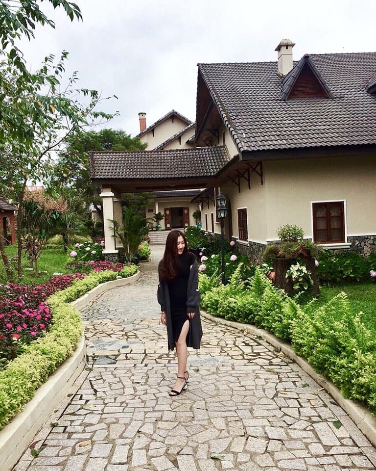 Chi tiết kiến trúc châu Âu Tea Resort Đà Lạt