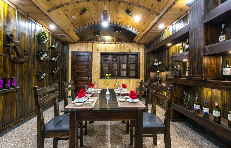 Không gian nhà hàng Monet Tea Resort Đà Lạt