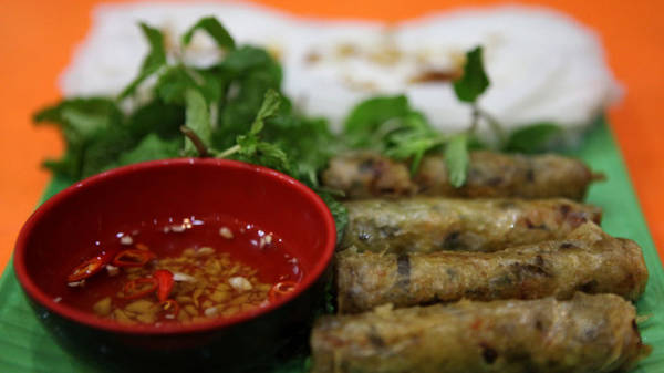 Bánh mướt ram món ngon Hà Tĩnh