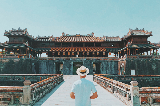 Check-in Ngọ Môn khi khám phá Kinh thành Huế