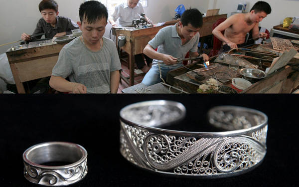 Nghệ thuật đậu bạc truyền thống tại Định Công Nghệ thuật đậu bạc truyền thống tại làng nghề Định Công Hà Nội
