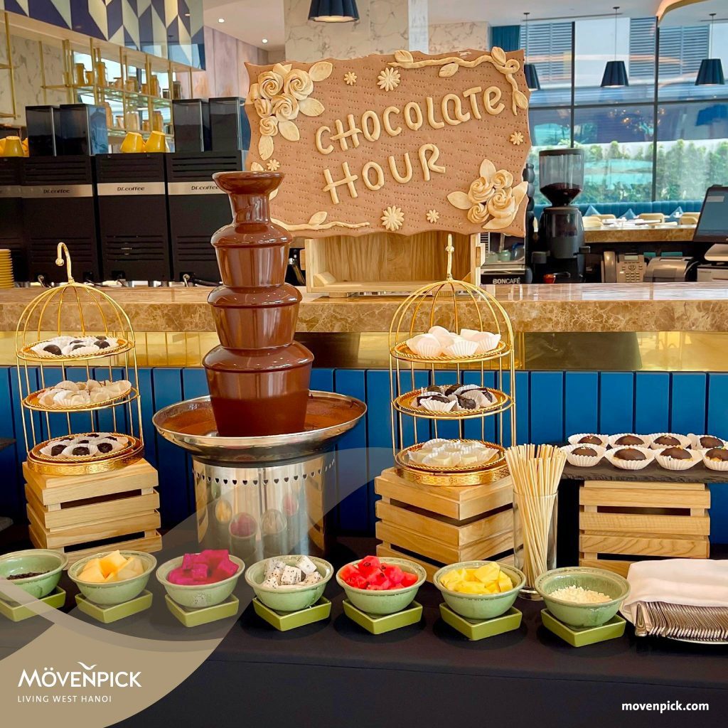 Chocolate Hour tại Movenpick Living West Hà Nội