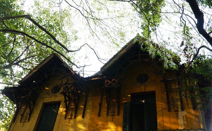 Hoa sưa nở trên đường Phan Đình Phùng. Tuyến đường này không chỉ níu chân người qua đường vì màu trắng hoa sưa, mà vào mùa thay lá ở đây cũng rất đẹp, thu hút phần đông là giới trẻ, giới nhiếp ảnh.