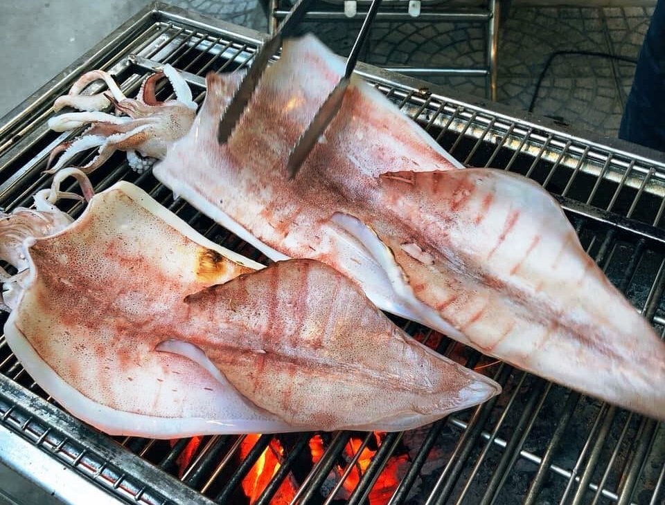 Mực khô và mực một nắng Cô Tô - Đặc sản hải sản Cô Tô