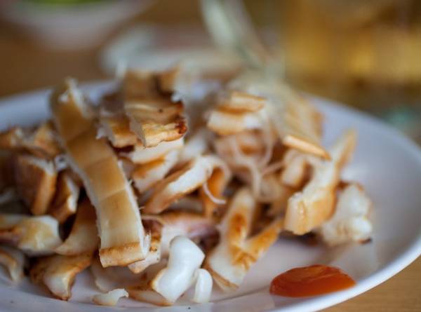 Mực một nắng đặc sản Phan Thiết