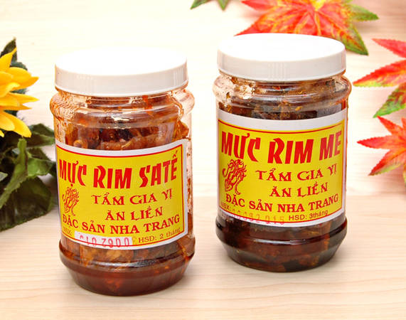 Mực rim me đặc sản Nha Trang làm quà