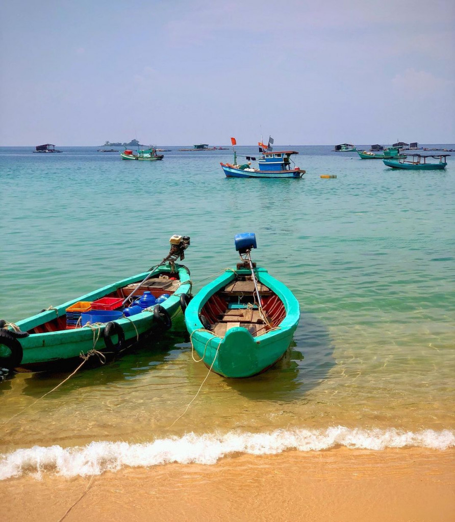 Làng chài Gành Dầu. Ảnh: @ lenaklanderud