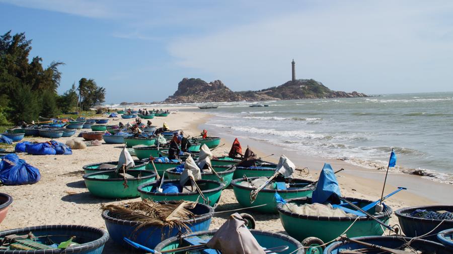 Làng chài bên Mũi Kê Gà