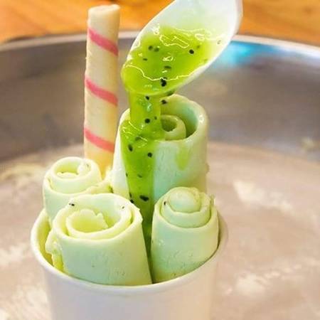 Kem cuộn Thái Lan Gò Vấp vẫn hot với giới trẻ