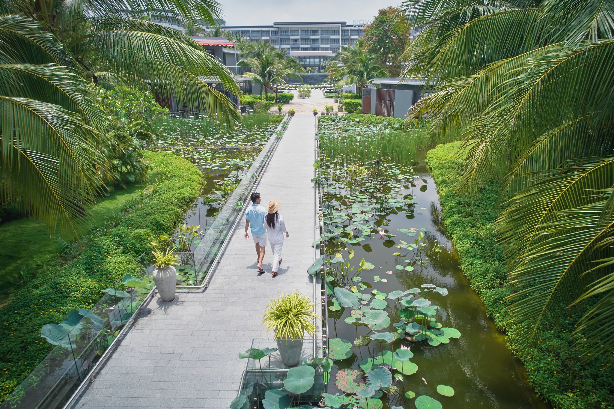 Không gian xanh mát tại Novotel Phú Quốc