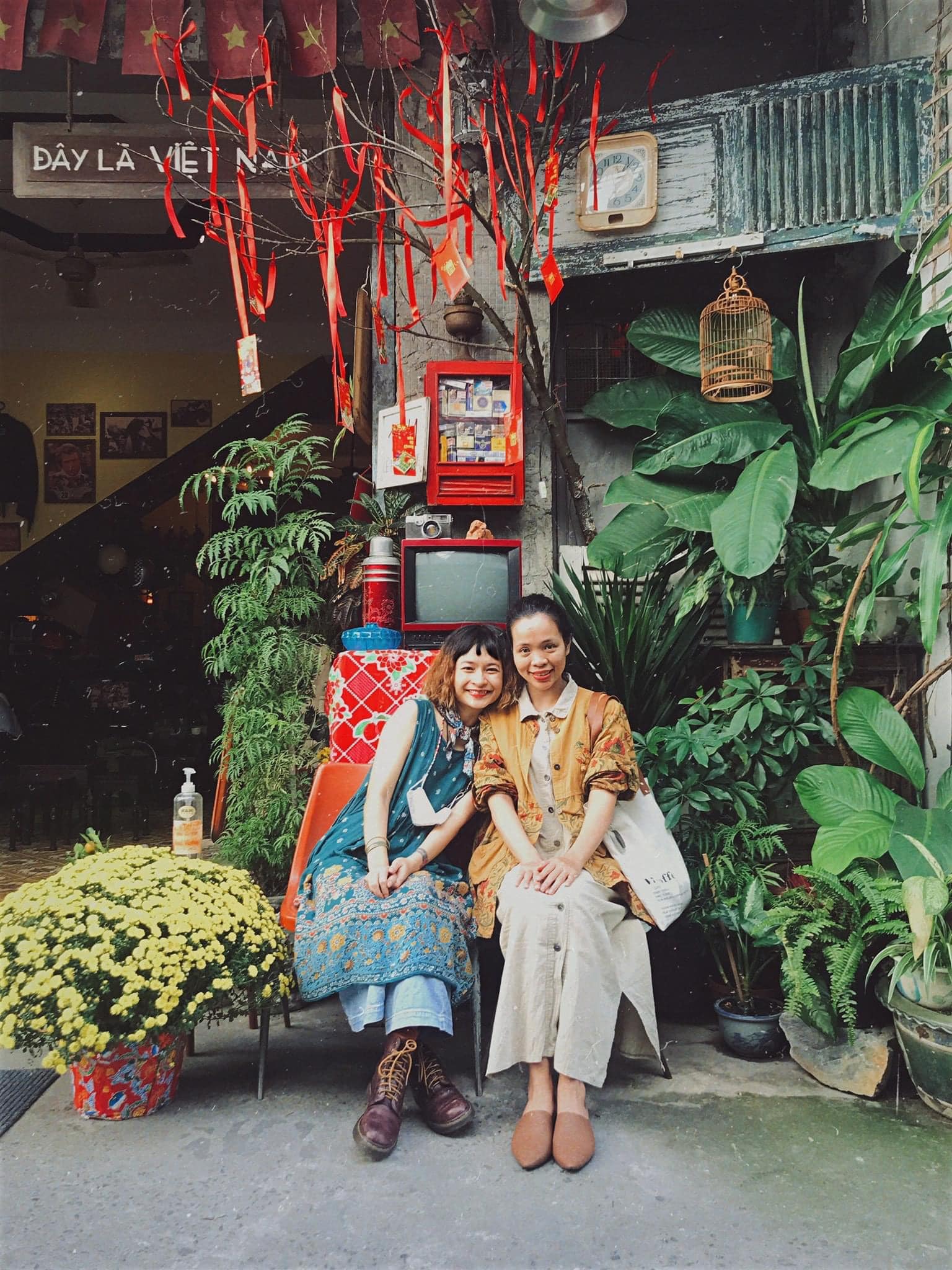 Không gian bên trong quán cafe Đà Nẵng NAM House