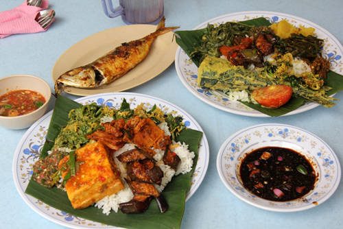 Ẩm thực Malaysia - Nasi campur Ẩm thực Malaysia - Nasi campur