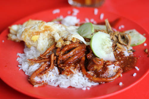 Ẩm thực Malaysia - Nasi lemak Ẩm thực Malaysia - Nasi lemak
