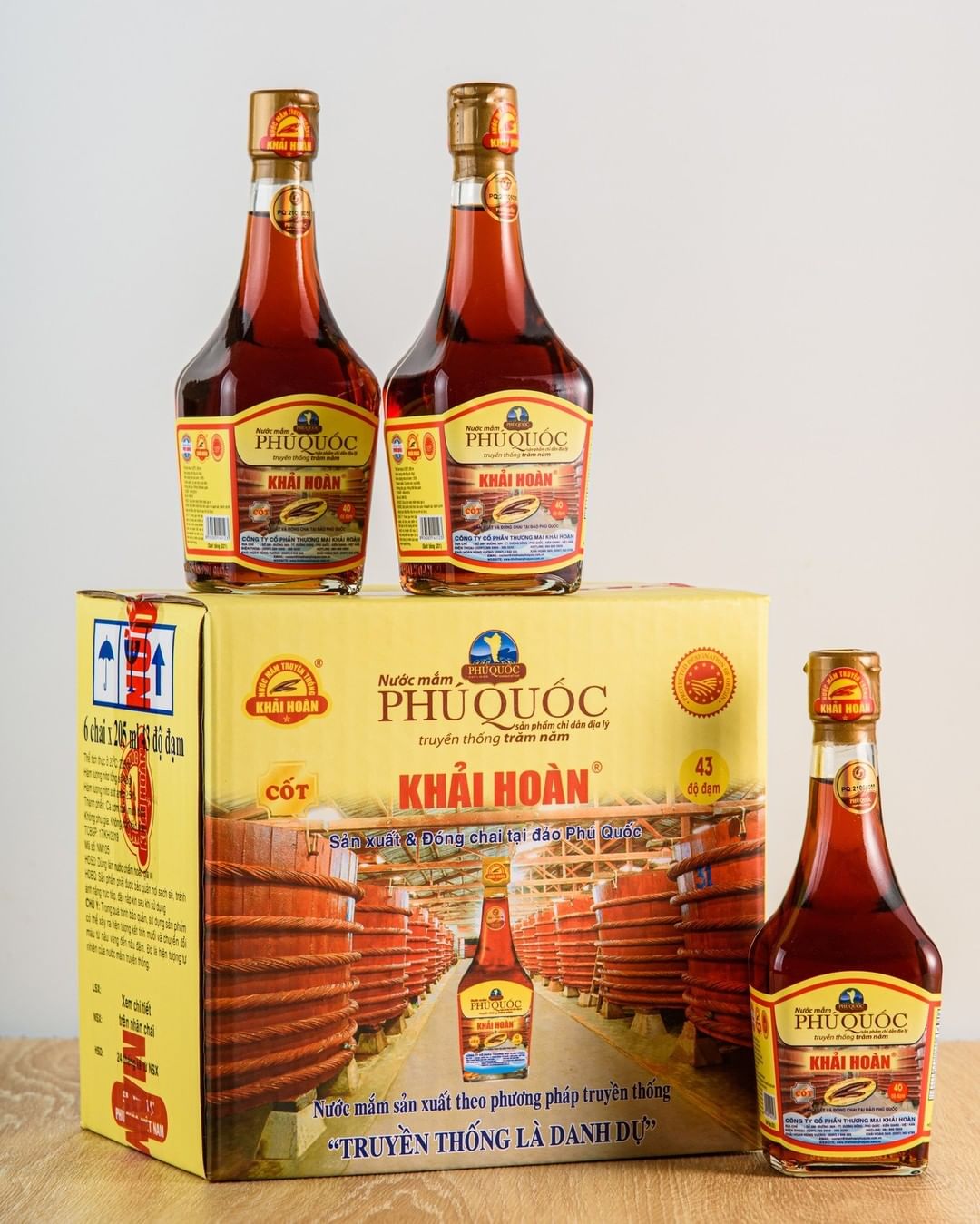 Thương hiệu nước mắm truyền thống Phú Quốc