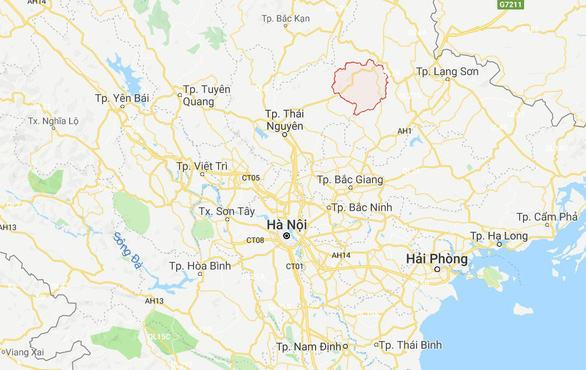Bắc Sơn Lạng Sơn vị trí trên bản đồ cách Hà Nội 160km