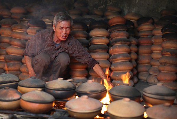 Thu nhập nhân công kho cá kho Vũ Đại