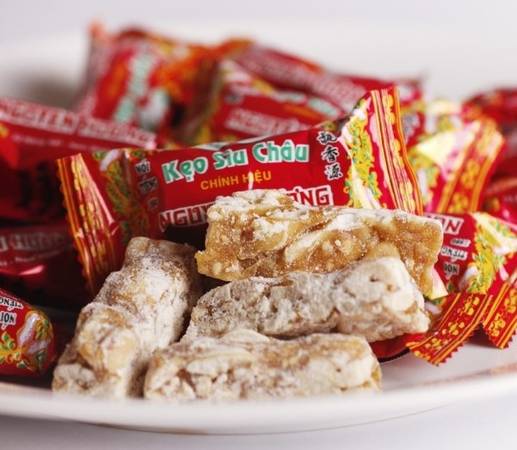 Kẹo sìu châu đặc sản Nam Định