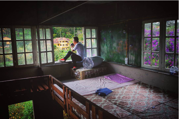 Cảnh bình minh từ Ngó Dâu homestay Đà Lạt