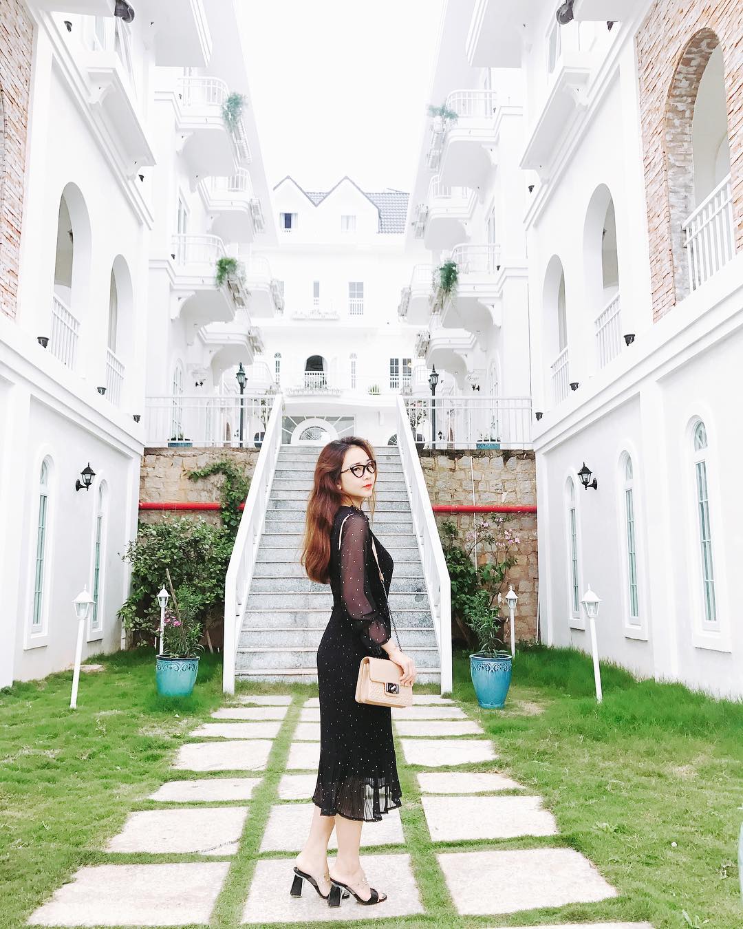 View đồi núi từ Dalat De Charme Village Đà Lạt